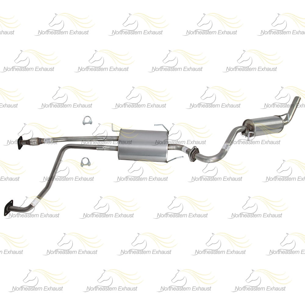 Northeastern Exhaust Exhaust System Kit Fits 1996-2000 Nissan Pathfinder 3.3L - Direct Fit | Stainless Steel