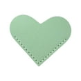 thumbnail image 4 of Leather Heart Bookmarks - 6 Pieces Cute Corner Page Book Marks for Teachers Students Book Reading Lovers, for School Office Home Supplies (Heart（6pcs）), 2.05x2.36", 4 of 4