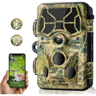 CAMPARK WiFi Trail Camera 30MP 1296P, Night Vision, Motion