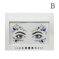 thumbnail image 2 of Today Discount Naittoop New Acrylic Face Sticker Rhinestone Environmental Resin Rhinestone Face Sticker, 2 of 2