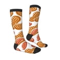 thumbnail image 4 of Lsque Peanuts4 Printed Crew Socks Men's Women's LightWeight Thin Casual Calf Socks ,Knee High Socks,Cotton Socks, 4 of 9
