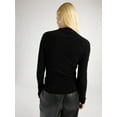 thumbnail image 2 of Scoop Woman's Slim Funnel Neck Sweater, Lightweight, Sizes XS-XXL, 2 of 5