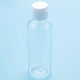 thumbnail image 3 of 8 botellas de plástico transparente de 100 ml con tapa para viajes, champú, loción, envase cosmético, 3 of 5