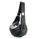 thumbnail image 3 of Transportín para mascotas Reversible, portátil, cómodo, arnés para mascotas, perros, gatos, bolso de hombro, bolsa suave para ir de compras, tienda de negro, 3 of 8