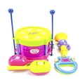 thumbnail image 1 of Gwong Juguete 5pcs niños tambores juguetes educativos interior al aire libre interactivo jugando percusión Gwong 30006911, 1 of 7