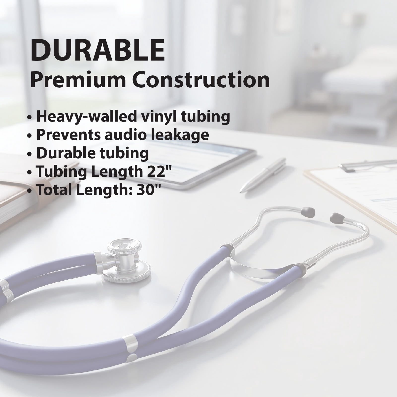 Veridian Healthcare Sterling Series Royal Blue Sprague Rappaport-Type Stethoscope