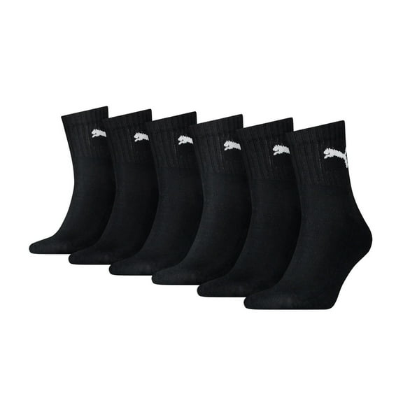 Puma Unisex Socks Cotton Black 6-8,5