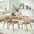 thumbnail image 3 of TMS Cadiz Indoor Dining Chair, Set of 2, Natural/Gray, 3 of 6