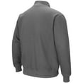 thumbnail image 3 of Men's Colosseum Charcoal Auburn Tigers Tortugas Logo Quarter-Zip Pullover Jacket, 3 of 3