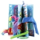 thumbnail image 1 of Libro de tela para bebé con cola de animal, libro de tela para bebé, libro educativo para niños pequeños, libro de tela para bebé muy versátil, 1 of 9