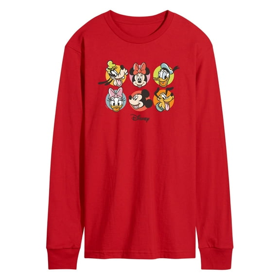 Disney - Mickey & Friends - We're All Smiles - Men's Long Sleeve T-Shirt