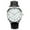 Silver L, variant on PPgejGEK Watches for Men Unisex Business Fashion Leather Quartz Wrist Watch up to 45% off