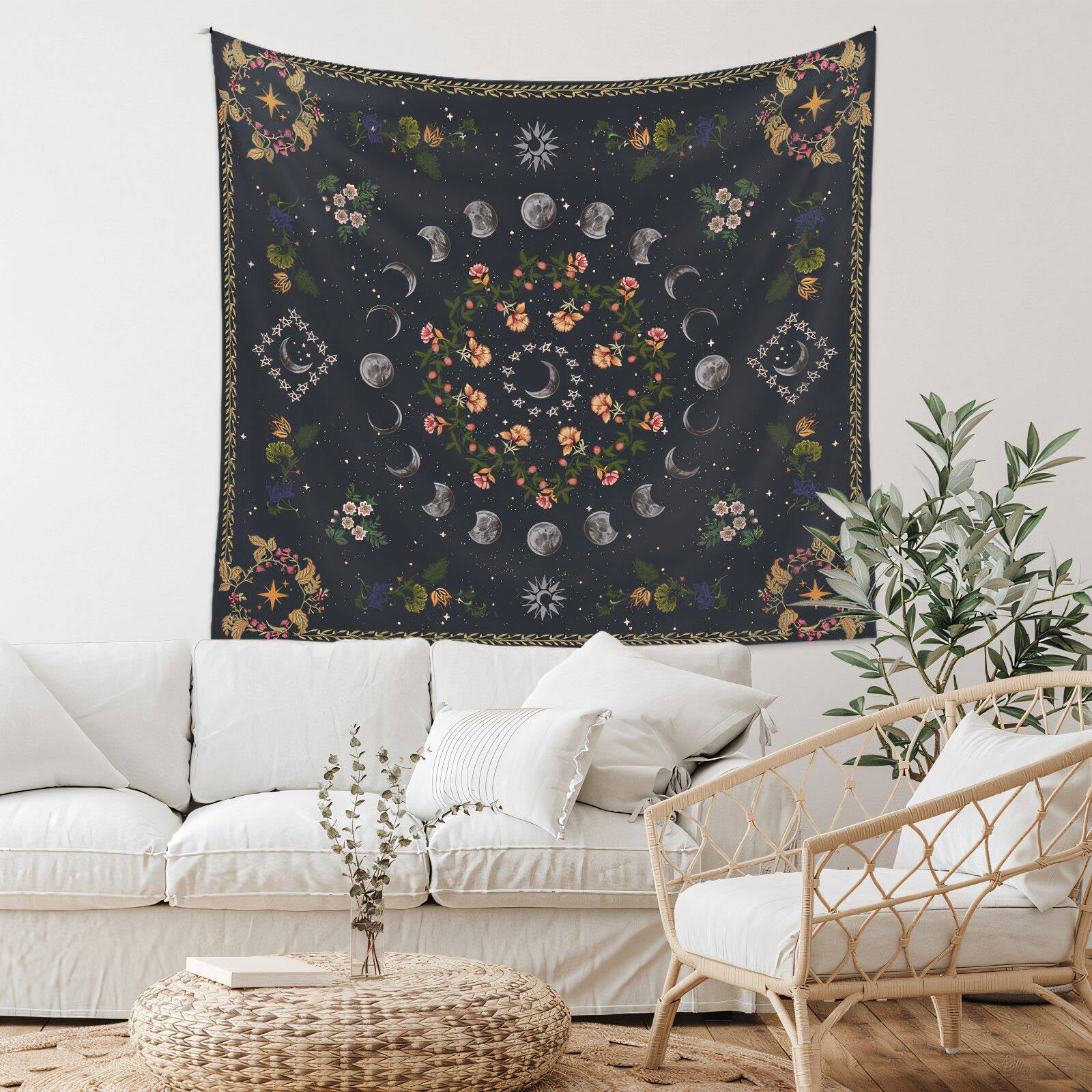 AUQ Wall Tapestry,Ins Style Backdrop,Tapestry Wall Hanging,78.74