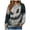 Dark Gray-xcGWH, variant on Oversize Sweater Women Knit Round Neck Knitted Sweater Retro Gothic Clothing Streetwear Halloween Top Women Loose Sweater Sweater Trick-or-Treat Outfit