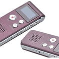 thumbnail image 2 of Grabadora de voz digital portátil WEIHJMXG grabadora de audio y sonido LCD 8 GB rojo vino, 2 of 5