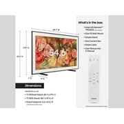 SAMSUNG 55” Class LS03D The Frame QLED HDR QN55LS03DAFXZA 2024