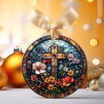 thumbnail image 2 of Christian Cross Custom Ornaments 2025, Christian Cross Ornament, Christian Cross Christmas Hanging Decor, Christian Cross Ornaments for Christmas Tree. 6wZfxO, 2 of 4