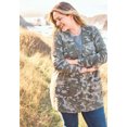 thumbnail image 3 of Woman Within Plus Size The Cotton Perfect Boyfriend Cardigan, 3 of 5
