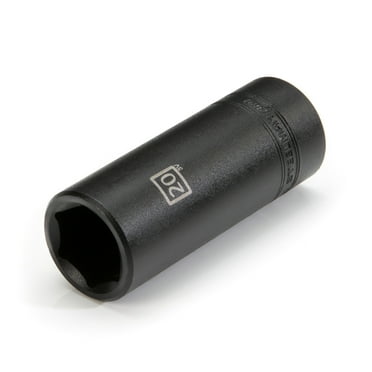 STEELMAN PRO 1/2-Inch Drive x 20mm Deep 6 PT Impact Metric Single Socket 78290