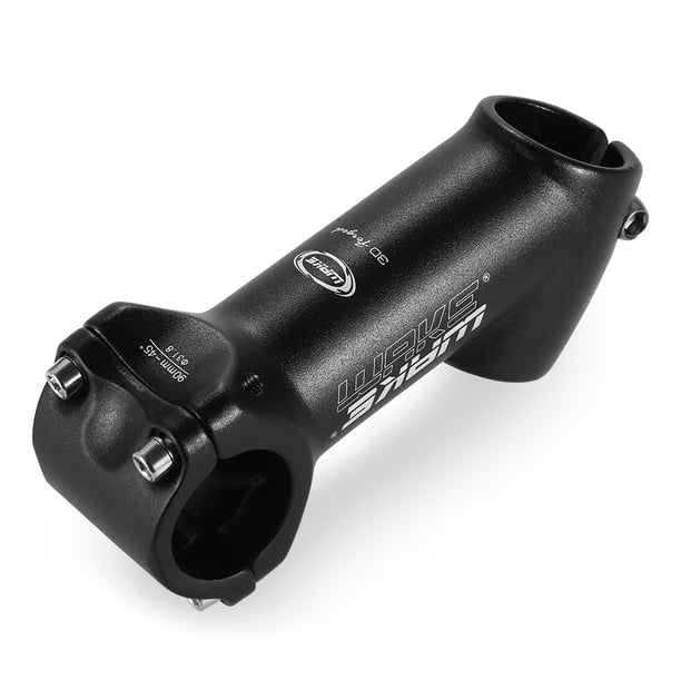 Potence Aluminium VTT 31,8 Mm – Courte 30 Mm, Compatible Route, BMX, Descente, Avec Collier De Serrage, Pour Fourche 28,6 Mm