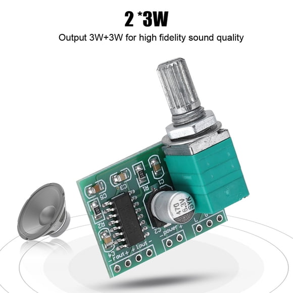 Módulo amplificador de audio NikouMX PAM8403 2 piezas 5V