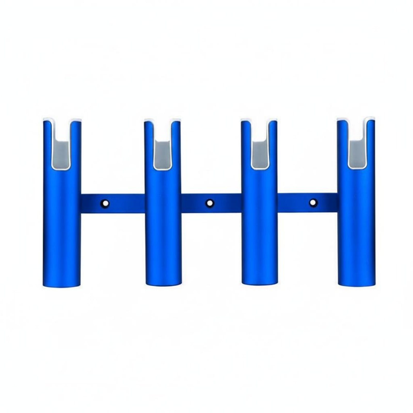 amagogo Boat Pole Rack Aluminum Fishing Rod Holder Organizer with Cushioned Liner for Yachts Rvs Marine Use
