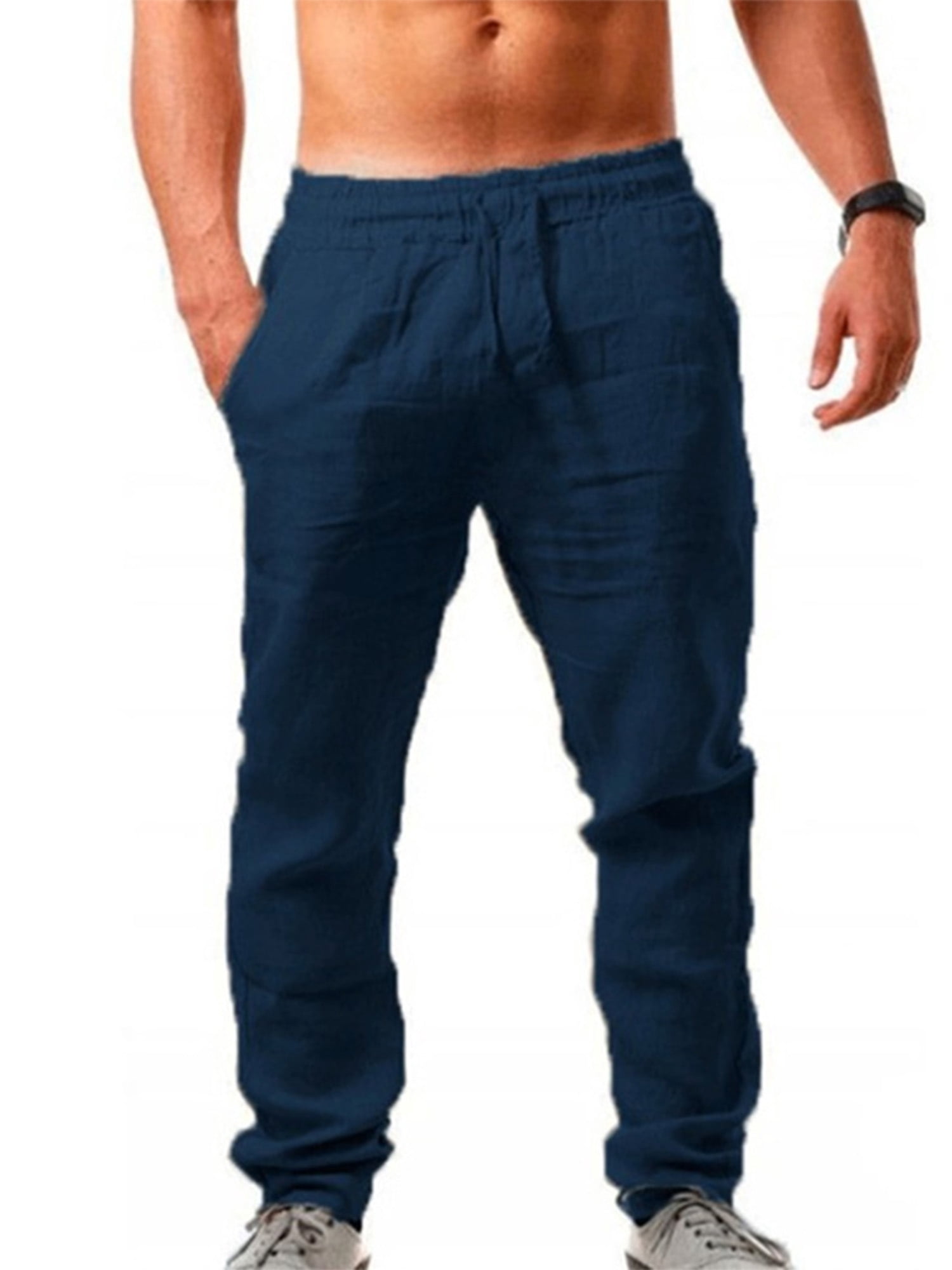 HIMONE Mens Drawstring Beach Pant 