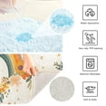 thumbnail image 3 of Yayeee Bath Rug for Bathroom Floor Non Slip Rectangle Fluffy Soft Absorbent Mat, 16"x24", Retro Rainbow, 3 of 7