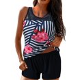 thumbnail image 1 of MesaSe KenklcieTankini Swimsuits For Women With Shorts Athletic Two Piece Bathing Suits Racerback Tank Tops Swimwear, 1 of 6