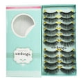 thumbnail image 2 of Kiplyki Eyelashes 3D 3D Eyelashes Thick Eyelashes 10 Pairs Pack High-grade Fiber, 2 of 6