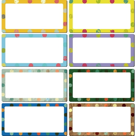 40 Pieces Magnetic Dry Erase Labels Name Plate Tags Flexible Magnetic ...