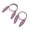 Purple PP, variant on PPgejGEK No-Hole Curtain Tiebacks Set of 2 with Twisted Rope Design 41.73 Inches Length Metal Clip Buckle for Living Room Bedroom
