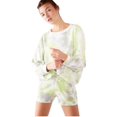 thumbnail image 1 of Free People Woman's Kelly Washed Tie Dye Sweatshirt Size XS (Only Sweater), 1 of 1