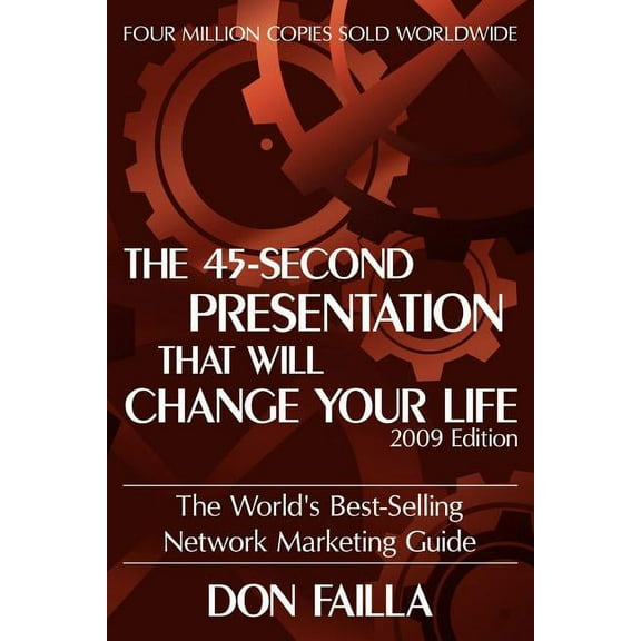 The 45 Second Presentation That Will Change Your Life, (Paperback)