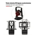 thumbnail image 2 of RUNROTOO Soporte Para Teléfono Móvil Para Auto Con Rotación 360 Y Durable Negro, 2 of 8