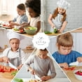 thumbnail image 5 of Zulay Kitchen Kids Knife Set 3-Piece for Cooking Cutting Fruits Veggies & Cake Starter Knife Red, 5 of 6