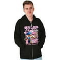 thumbnail image 5 of Kanji Street Fighter Makin Moves Zip Up Hoodie Men's Women's Brisco Brands S, 5 of 6
