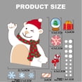 thumbnail image 2 of Copos de nieve, adornos para ventanas, calcomanías, pegatinas, adornos navideños, artículos para fiestas temáticas de Frozen, 2 of 6