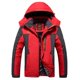 thumbnail image 3 of Chaqueta de invierno para hombre, prendas de vestir impermeables de lana gruesa, chaquetas de descarga, cortavientos para hombre, Parka verde militar, impermeable, abrigos de talla grande 9XL, 3 of 5