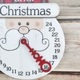 thumbnail image 4 of Chollius Wooden Christmas Countdown Calendar Pendant Snowman/Santa Claus Shaped Count Down Clock, 4 of 5