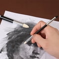 thumbnail image 3 of Reusable Drawing Art Pastel Blending Tool Double Tip Artist Blending Sponge Pen Washable Sketch Rubbing Sponge Brush, 3 of 12