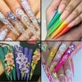 thumbnail image 3 of Puntas Largas De Uñas De Aguja, Puntas De Uñas Extralargas Transpirables, 240 Piezas De Uñas Postizas Profesionales, Ligeras Para Uñas Acrílicas, 3 of 7