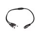 thumbnail image 1 of 1 Hembra a 2 Macho 5,5mm x 2,1mm 40 cm DC Alimentación Divisor Cable para CCTV Cámaras, 1 of 5