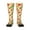 1 Black, variant on Herb Of Burger Print Thigh High Socks Extra Long Stretchy Sock Women Over Knee High Opaque Stocking Daily Wear