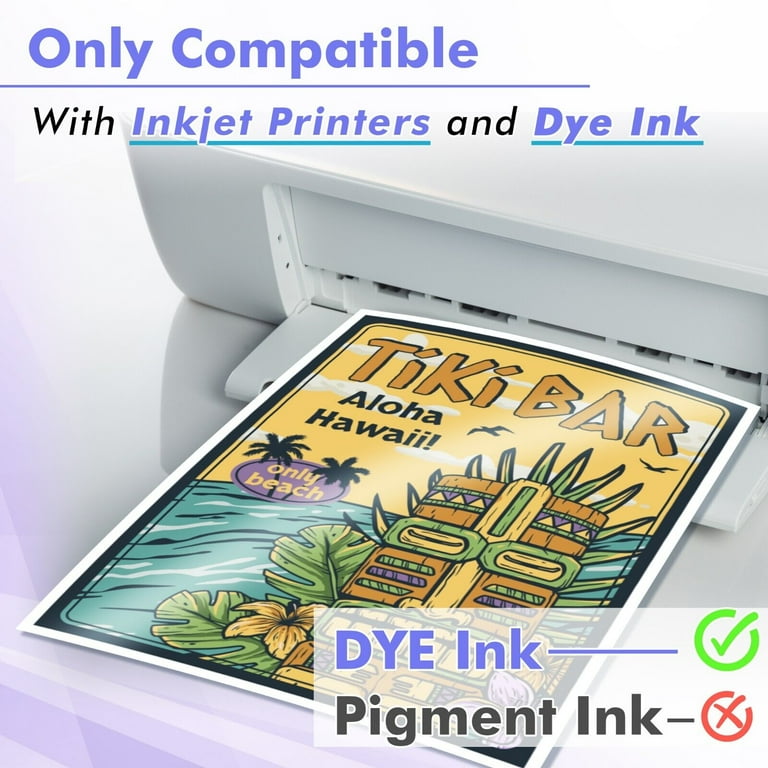 Koala Glossy Inkjet Paper 11x17 Inches - 200gsm Thick Photo Paper, 100 Sheets, Dye Ink Compatible