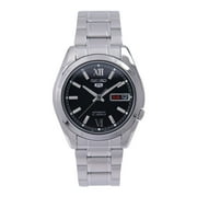 Seiko Mens 5 Automatic SNKL55K Silver Stainless-Steel Automatic Watch