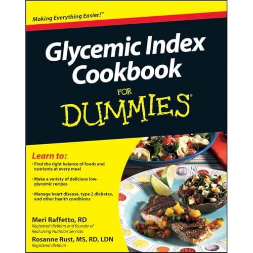 Pre-Owned Glycemic Index Cookbook for Dummies (Paperback) 0470875666 9780470875667