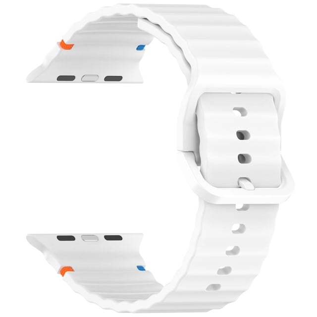 Correa de silicona para Apple watch Ultra Band 49mm 46mm 45mm 42mm 44mm 40mm 41mm correa de pulsera iWatch serie 10 9 8 6 7 5 SE