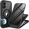 thumbnail image 1 of Funda BERFY para iPhone 17 de 6,3" transparente con MagSafe y pantalla de privacidad, 1 of 9