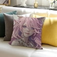 thumbnail image 3 of BANET & Short Plush Fabric Double Sided Body Pillow Cover 22x22in, 3 of 5